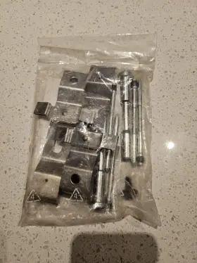 109-0072 Quick Brake For Alfa Romeo Stelvio Giulia Qv 2.9 V6 Pad Hardware Fitting Pin Kit