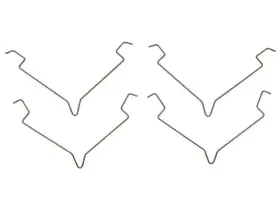 H6003 Raybestos Brakes Disc Brake Pad Drag Reduction Clip P N