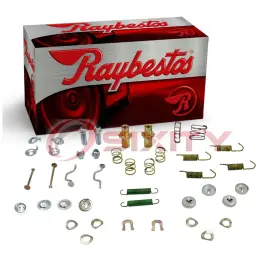 C351 Raybestos Brakes R-line 18-11 Rear Parking Brake Hardware Kit For 2007-2012 Lexus Es350 Gz