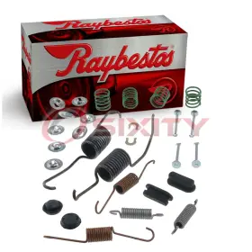 C362 Raybestos Brakes R-line 14-17 Rear Drum Brake Hardware Kit For 2012-2019 Toyota Prius C Su