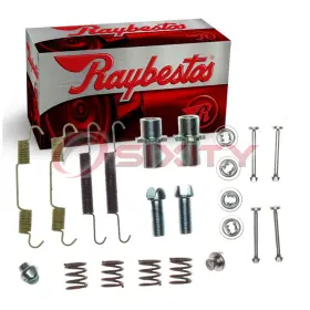 Sx-1ysc Raybestos Brakes R-line Rear Parking Brake Hardware Kit For 2009-2017 Nissan 370z Nk