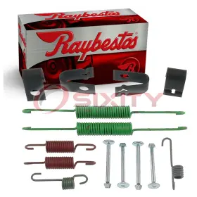 Sx-cj6y Raybestos Brakes R-line Rear Drum Brake Hardware Kit For 1986-1995 Suzuki Samurai Hc