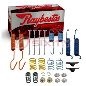 Sx-d1bc Raybestos Brakes R-line Rear Drum Brake Hardware Kit For 1995-1999 Chevrolet Ux