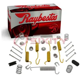 Sx-j6p2 Raybestos Brakes R-line Rear Drum Brake Hardware Kit For 1972-1978 American Motors Os