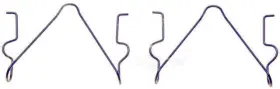 H15418 Raybestos Frt Retainer Clip