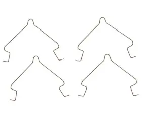 H6005 Raybestos Disc Brake Pad Drag Reduction Clip-r-line