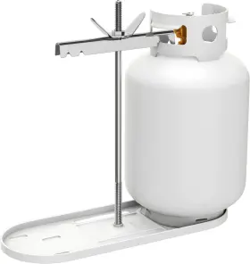 B093srzc6j Rvmate Rv Dual Propane Tank Mounting Rack For 30 Lbs Tanks White Travel Tr