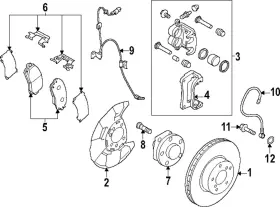 26298fn01a Subaru Genuine Hardware Kit