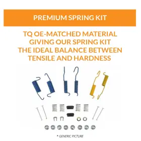 13-h17433-10289-30 Top Quality Rear Parking Brake Hardware Kit Spring For Bmw 328i Xdrive 320i X1 330i Z4 128i #3