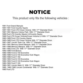 13-h7071 Top Quality Rear Drum Brake Hardware Kit Spring For 1980-1996 Ford F-150 #2