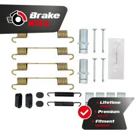 13-h7381-10289-30 Top Quality Rear Parking Brake Hardware Kit Spring For 2013-2015 Gmc Sierra 2500 Hd