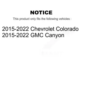 13-h7383-10289-30 Top Quality Rear Parking Brake Hardware Kit Spring For 2015-2022 Chevrolet Colorado #2