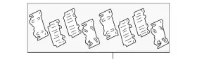 04945-60010 Toyota Genuine Insulator Kit 494560010
