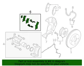 04945-wb004 Toyota Genuine Hardware Kit #2
