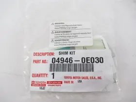 04946-0e030 Toyota Genuine Oem Lexus Rear Disc Brake Shim Kit Anti Squeal