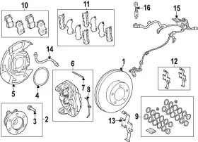 47743-04093 Toyota Genuine Caliper Retainer Clip