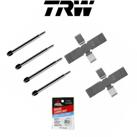 Epsadlink4136 Trw 1973-79 Mercedes 240 280 300 Front Brake Caliper Pad Slide Pin Spring Kit #3