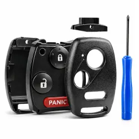 Usaremote Usar-h-ns-3b-shell-set-1x Remote Key Fob Shell And Gut Case Repair 1x Set Kit Pad
