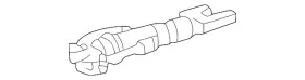 1ea-609-820 Volkswagen Genuine Adjust Rod