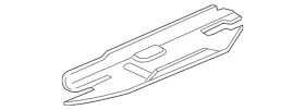 1j0-609-820-b Volkswagen Genuine Parking Brake Cable Equalizer