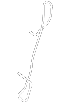 30760612 Volvo Genuine Caliper Spring