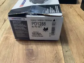 Pd1288 Vw Disc Brake Pad Set-thermoquiet Wagner