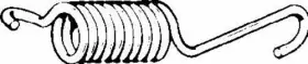 Fc-20dg Wagner F45941 Drum Brake Shoe Return Spring Kit