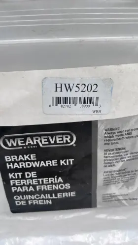 Hw5202 Wearever Brake Hardware Kit #2