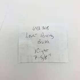 48151-r Willys Jeep 643308 Lever Parking Brake Right 7-5/8 Inch Oem Nos Bendix Loose #2