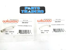 300-9707 Wilwood Brake Caliper Wear Plate Set Of 2 Dp6/dp6a