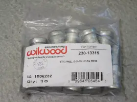 2-20x2.00 Wilwood Brakes 230-13315 Wheel Stud 1/2-20x2.00 .625 Dia Press 10 Pack