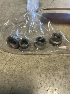 230-13759 Wilwood Brakes Disc Brake Hardware Kit - Nut 1/2-20 Thd Self Lock 12 Point. Qty4