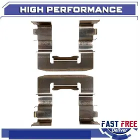 H15766 Y Store Outlet Disc Brake Hardware Kit Front Fits 89-94 Nissan 240sx