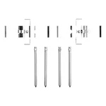 For Chevy Camaro 2014-2015 Dfc 340-74016 Front Disc Brake Hardware Kit. Fixed Price $17.00.