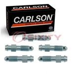 Carlson Front Brake Bleeder Screw For 1987-1989 Isuzu I-mark Pad Hardware Wi. Fixed Price $12.34.