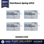 Genuine Pad Return Spring 4PCS 58288C5100 For Hyundai Kona Kia Optima. Fixed Price $59.00.