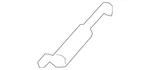 Genuine Nissan Parking Brake Shoe Return Spring 44091-3NF0A. Fixed Price $9.23.