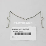 47748-60280 Toyota Oem Genuine Spring, Anti-rattle, NO.1(FOR Front Disc Brake). Fixed Price $6.56.