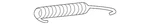 Genuine Mitsubishi Drum Brake Shoe Return Spring 4600A114. Fixed Price $17.69.