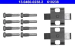 Ate Disc Brake Pads Accessory Kit For Bmw E82 E88 34106786062. Fixed Price $14.54.