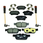 For Mercedes W166 X166 Front & Rear Disc Brake Pads W/ Sensors Kit Hella Pagid. Fixed Price $163.95.