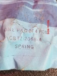 Oem Ford C8TZ-2068-A Brake Shoe Hold Down Spring Kit (4 Pack). Fixed Price $14.95.