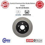 Stoptech Premium Disc Brake Rotor Front For Acura Rdx / Honda Accord Crosstour. Fixed Price $99.24.