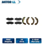 Centric Rear Brake Shoe & Front Pads For Chevrolet Aveo. Fixed Price $87.23.