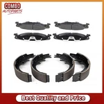 Front Ceramic Brake Pads Rear Shoes Kit 1997-2002 Ford E-150 Econoline 4.2L. Fixed Price $95.99.