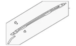 Genuine Ford Roof Rail FB5Z-7855114-AD. Fixed Price $423.99.
