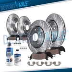 Front Rear Drilled Slotted Brake Rotors Pads For 2020 - 2024 Nissan Sentra. Fixed Price $169.84.