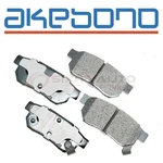 Akebono Pro-act Rear Disc Brake Pad Set For 1986-2001 Acura Integra 1.6L Vb. Fixed Price $67.85.
