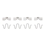 Disc Brake Hardware Kit For Escort, Tracer, Protege, Miata 340-54002. Fixed Price $10.26.