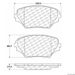 Centric Front Disc Brake Pad For 01-05 RAV4 (103.08620). Fixed Price $34.96.